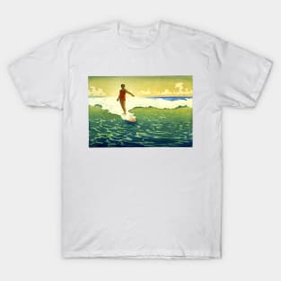 Hawaiian Surfer 1918 T-Shirt